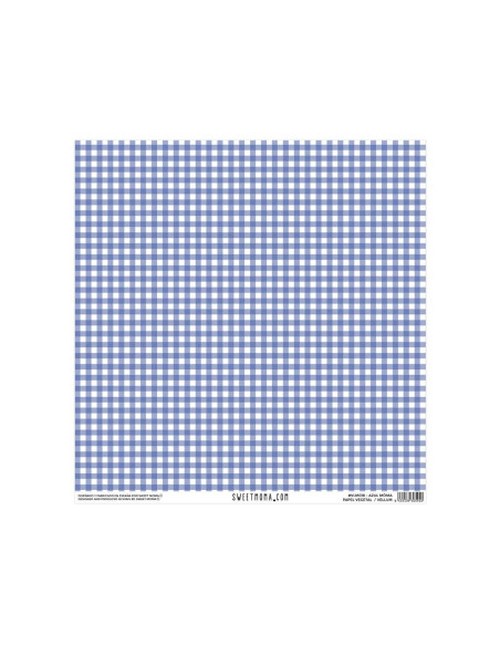 Papel vegetal vichy amarillo de Sweet moma