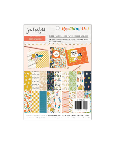 Bloc 15x20 Reaching out de Jen hadfield