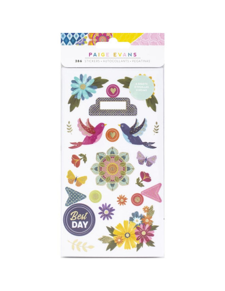 Pegatina puffy Wonders de paige Evans