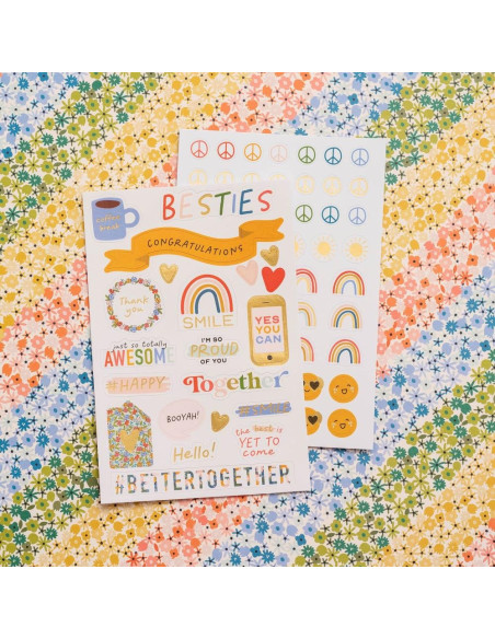 Mini-libro pegatinas Wonders de paige Evans