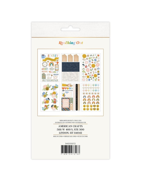 Mini-libro pegatinas Wonders de paige Evans