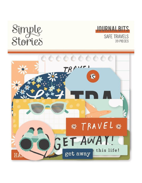 Troquelados Safe travel de Simple stories