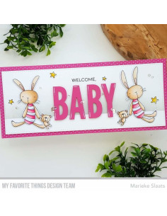 Sello Favourite Somebunny de MFT 2