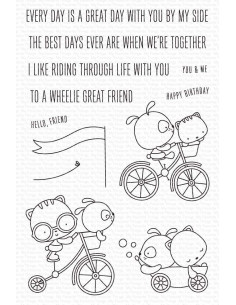 Sello Wheelie Great Friend de MFT