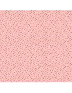 Tela encuadernar Topitos Rosa 35x50cm de Wilma Moon