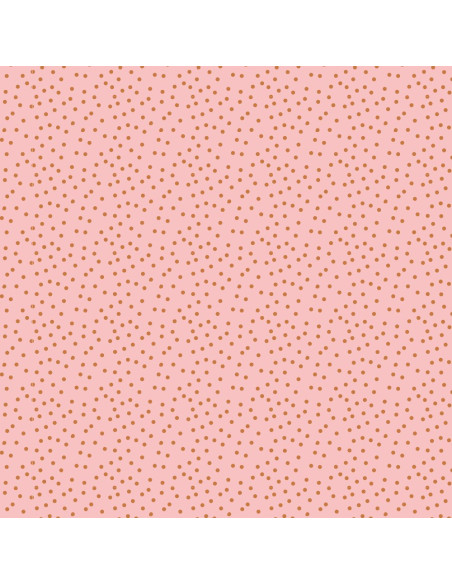 Tela encuadernar Topitos Rosa 35x50cm de Wilma Moon