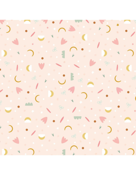 Tela encuadernar Abstract Rosa 35x50cm de Wilma Moon