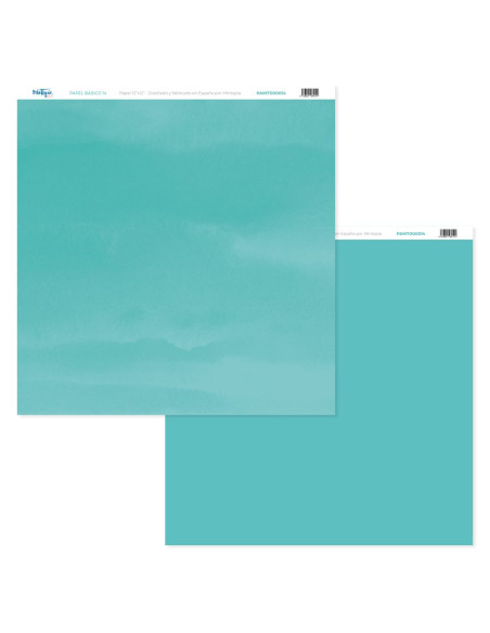 Papel básico 12"x12" Mintopía 14