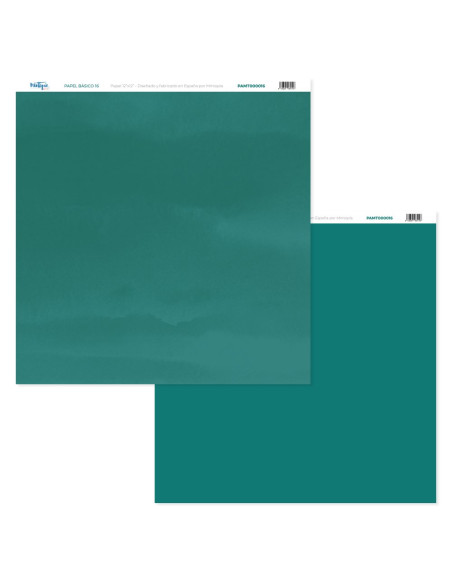 Papel básico 12"x12" Mintopía 16