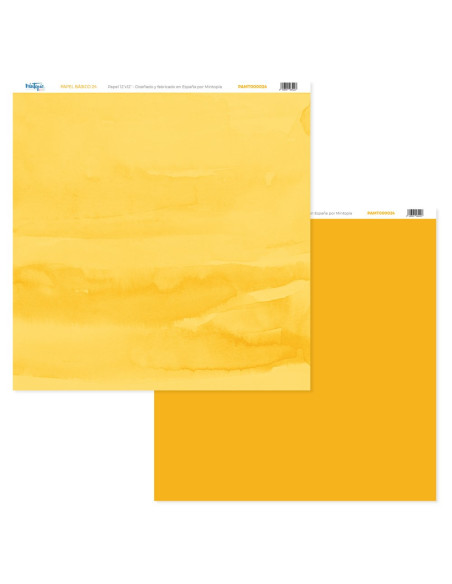 Papel básico 12"x12" Mintopía 24