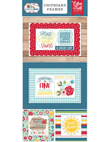 Chipboard Accents A Slide of Summer de Echo Park