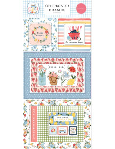 Chipboard Frames Summer de Carta Bella