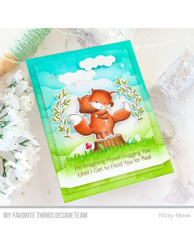 Sello Hugs Everything Better de MFT