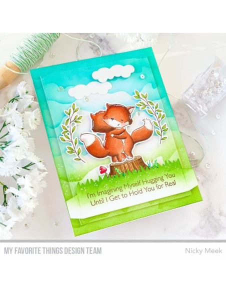 Sello Hugs Everything Better de MFT