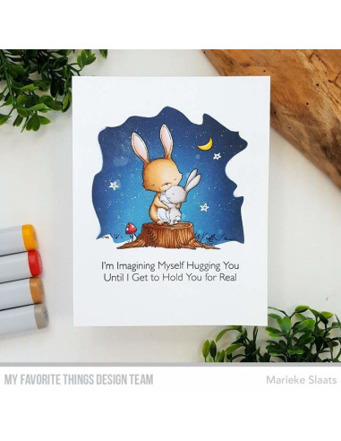 Sello Hugs Everything Better de MFT