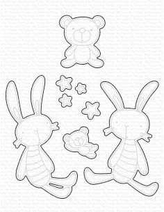 Troquel Favorite Somebunny de MFT
