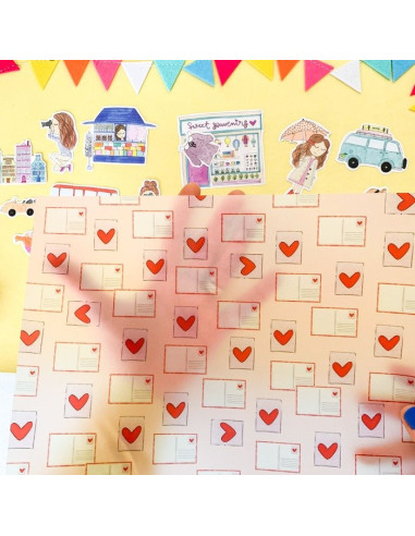 Set 5 vellums Culo Inquieto de MSV