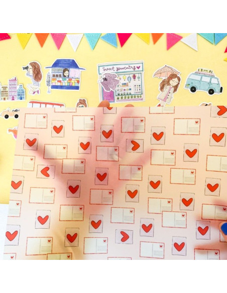 Set 5 vellums Culo Inquieto de MSV