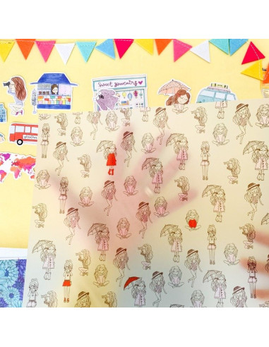 Set 5 vellums Culo Inquieto de MSV