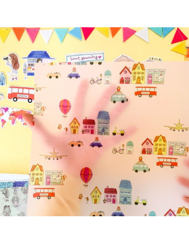 Set 5 vellums Culo Inquieto de MSV