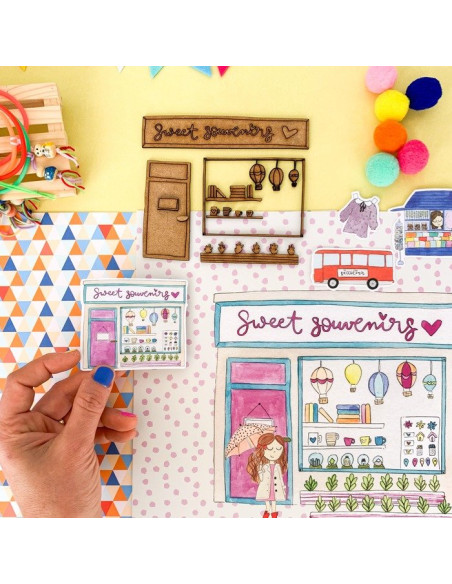 Maderas Escenario Sweet Souvenir de Culo Inquieto