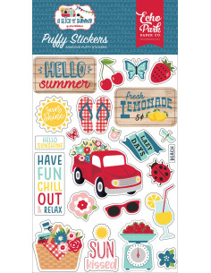 Libro de pegatinas A Slice of Summer de Echo Park