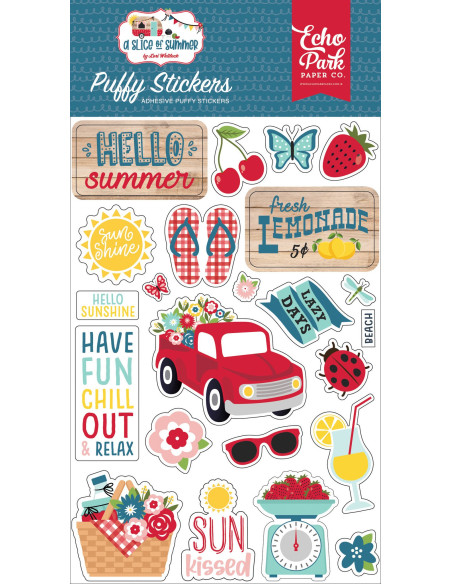 Libro de pegatinas A Slice of Summer de Echo Park