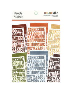 Libro pegatinas Alfabeto Lights de Color Vibe