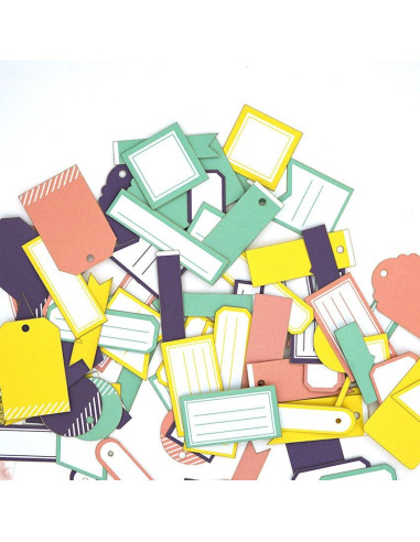 Troquelados Tags Dolce Vita de Florilèges