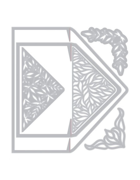 Troquel thinlits Botanical Envelope Liners