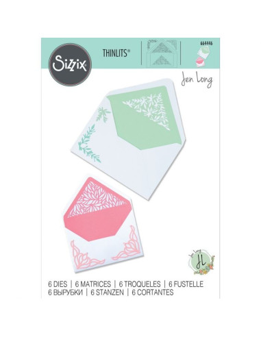 Troquel thinlits Botanical Envelope Liners