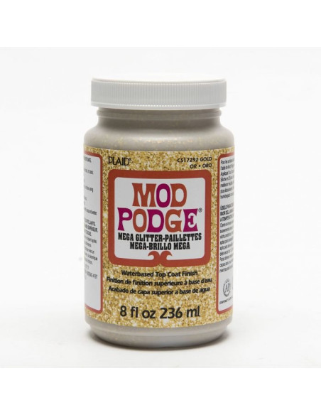 Mod Podge Mega Brillo Dorado