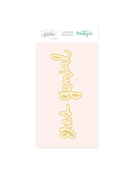 Troquel Eres Genial de Mintopía