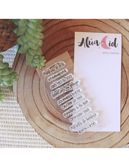 Sello Moments d´été de Alúa Cid