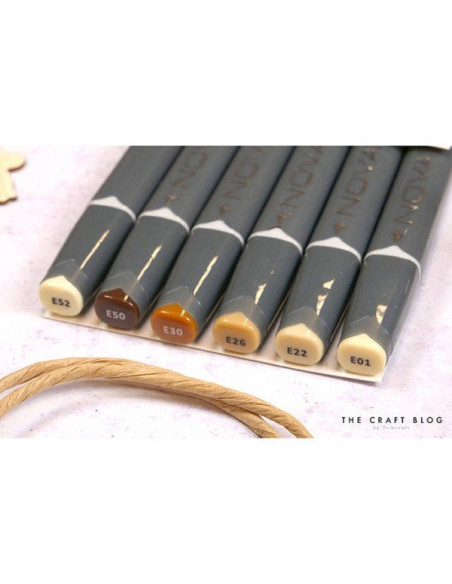 Rotuladores Nova doble punta, neutros