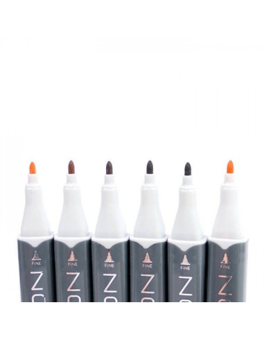 Rotuladores Nova doble punta, neutros