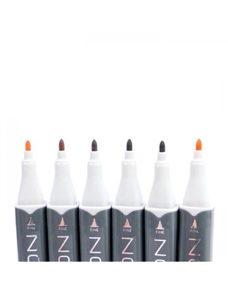 Rotuladores Nova doble punta, neutros