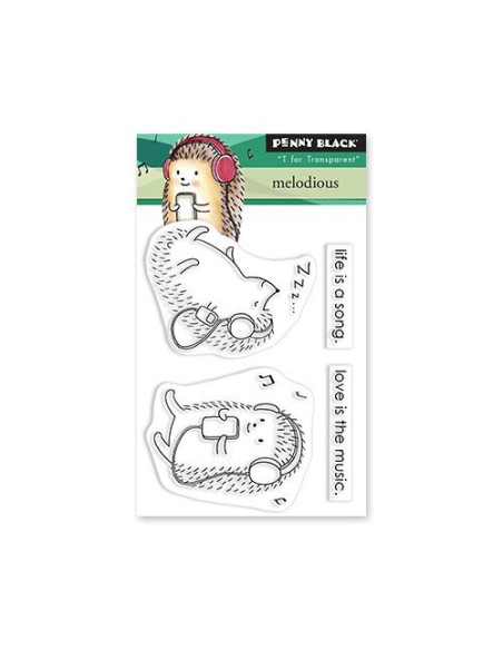 Sello Melodious de Penny Black