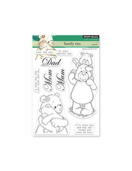 Sello Family Ties de Penny Black