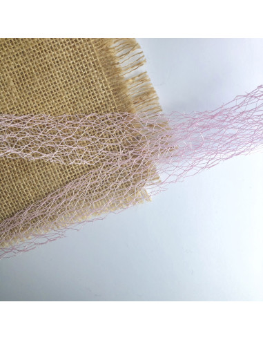 1m de lazo Crispy rosa