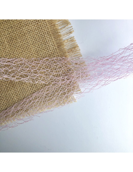 1m de lazo Crispy rosa