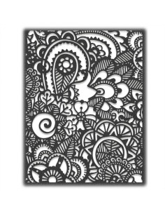 Troquel thinlits Doodle art 2 de Tim Holtz