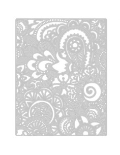 Troquel thinlits Doodle art 2 de Tim Holtz 2