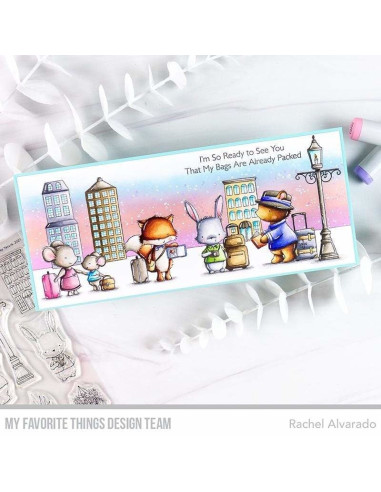 Sello Festive Old Friends de MFT