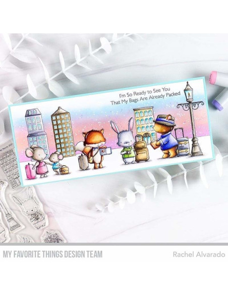 Sello Festive Old Friends de MFT