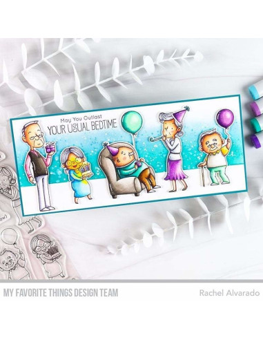 Troquel Festive Old Friends de MFT