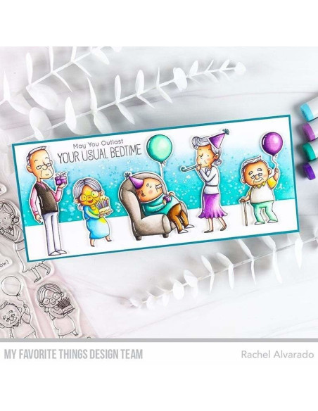 Troquel Festive Old Friends de MFT