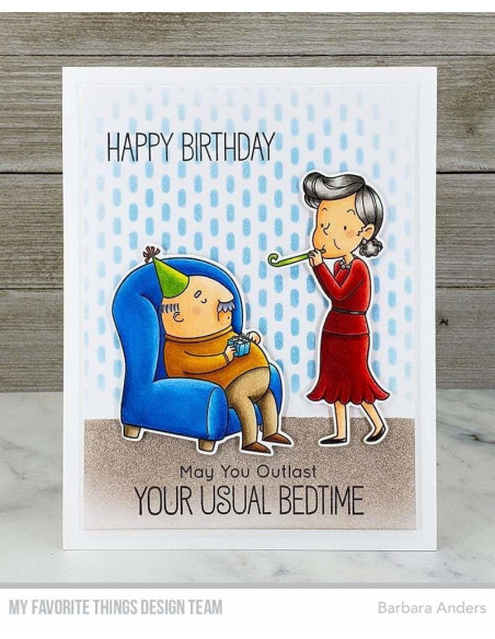 Troquel Festive Old Friends de MFT