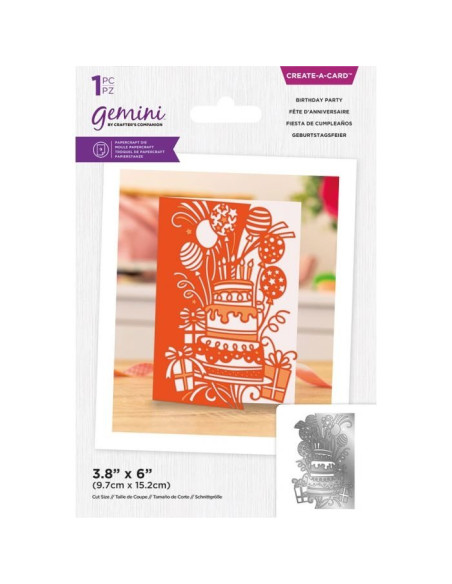 Troquel Birthday Party de Gemini