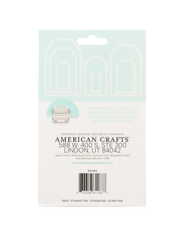 Set Troqueles Etiqueta de We R